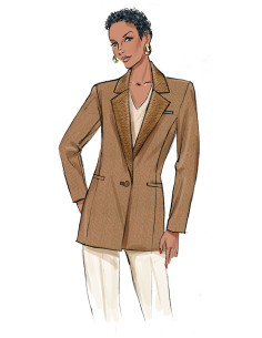 Jackenschnittmuster - Butterick 6960 2