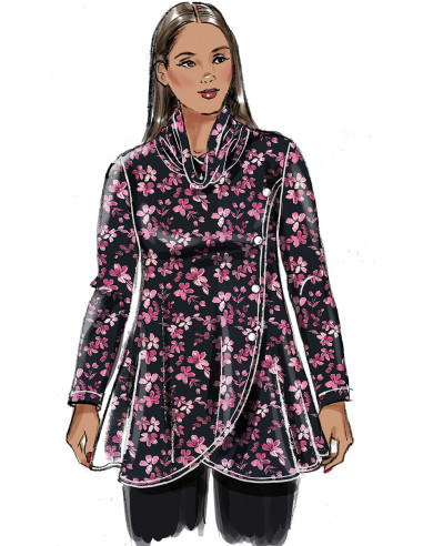 Oberteil-Schnittmuster - Butterick 6962