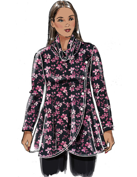 Oberteil-Schnittmuster - Butterick 6962
