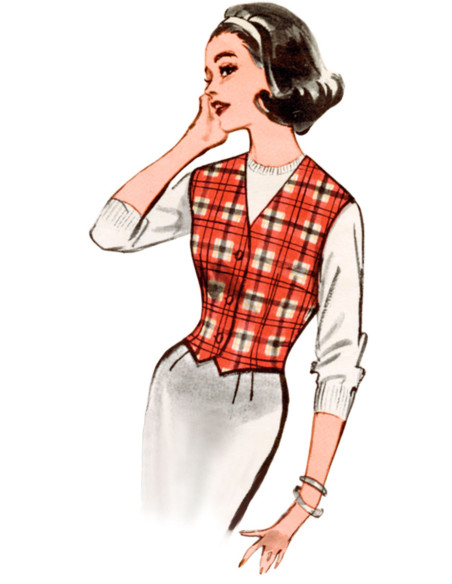 Weste Schnittmuster - Butterick 7018