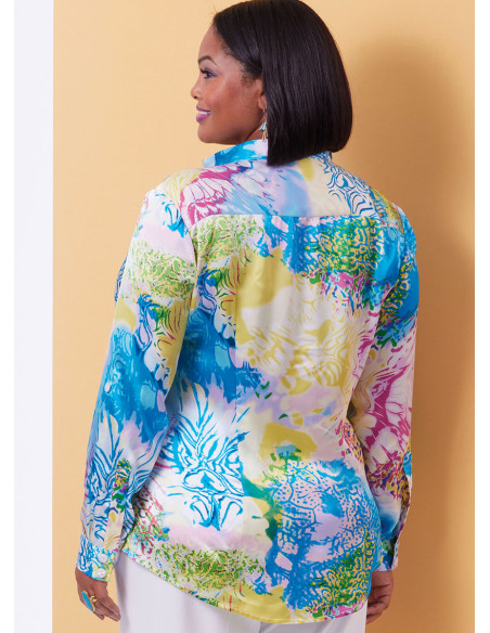 Hemd-Schnittmuster - Butterick 6980