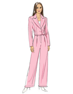 Jackenschnittmuster - Butterick 7012 2