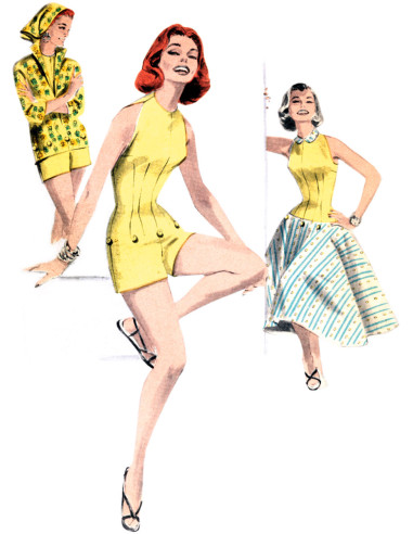Kombishorts-Schnittmuster - Butterick 6989