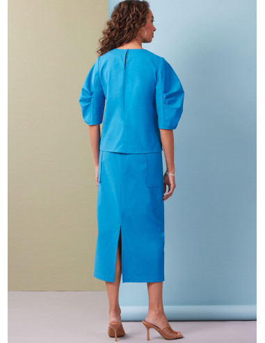 Oberteil-Schnittmuster - Butterick 7002