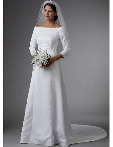 Hochzeitskleid-Schnittmuster - Butterick 6639