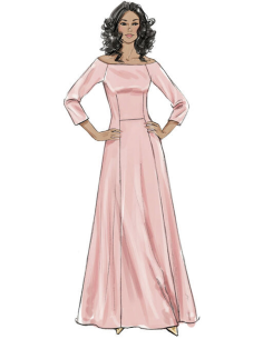Hochzeitskleid-Schnittmuster - Butterick 6639 2