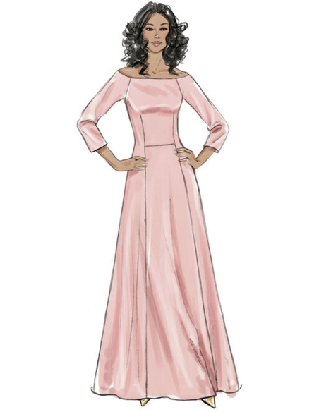 Hochzeitskleid-Schnittmuster - Butterick 6639