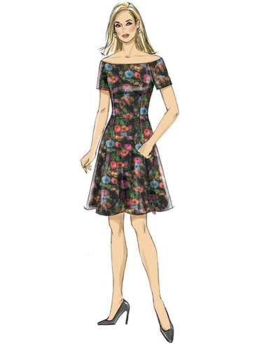 Hochzeitskleid-Schnittmuster - Butterick 6639