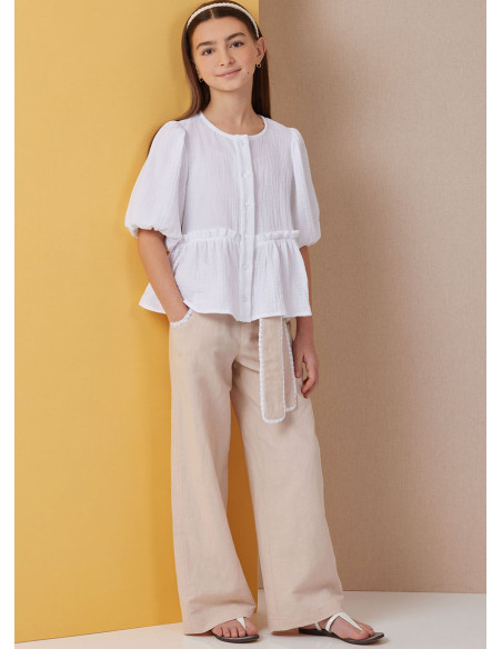Oberteil-Schnittmuster - Butterick 7034