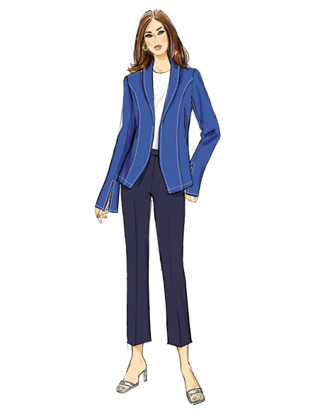 Jackenschnittmuster - Butterick 7026