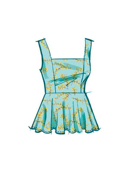 Oberteil-Schnittmuster - McCall's 8388