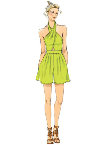 Strampler- und Overall-Schnittmuster - Vogue 9259