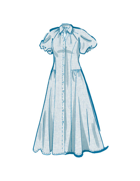 Blusenkleid-Schnittmuster - McCall's 8385