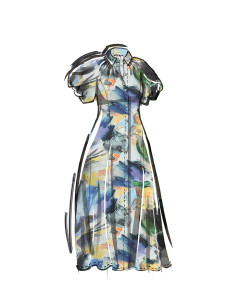 Blusenkleid-Schnittmuster - McCall's 8385 2
