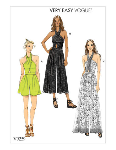 Strampler- und Overall-Schnittmuster - Vogue 9259