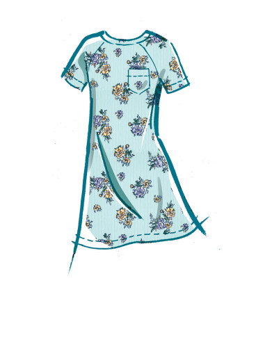 Oberteil, Kleider und Hose Schnittmuster - McCall's 8353