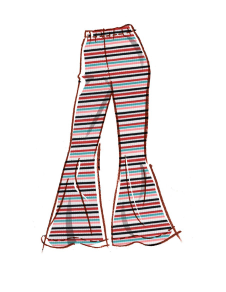 Oberteil, Kleider und Hose Schnittmuster - McCall's 8353