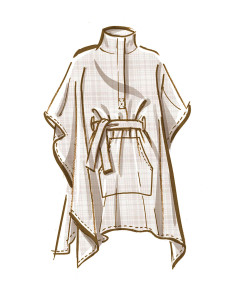 Poncho-Schnittmuster - McCall's 8347 2