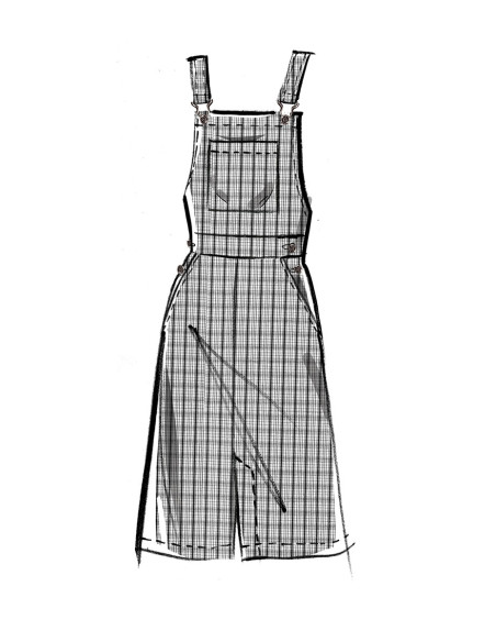 Latzrock-Schnittmuster - McCall's 8345
