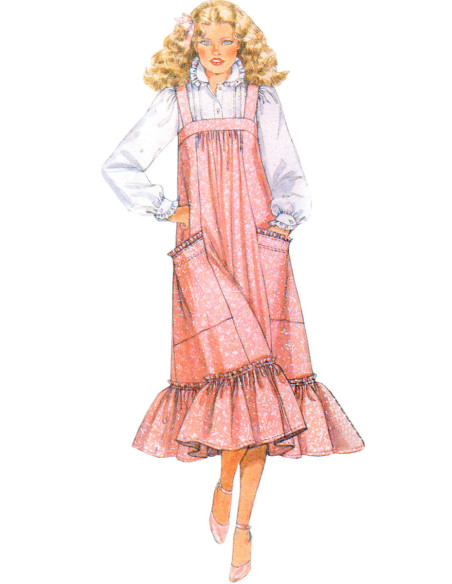 Vintage-Kleid-Schnittmuster - McCall's 8318