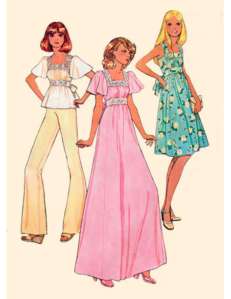 Kleid- und Oberteilmuster - McCall's 8258