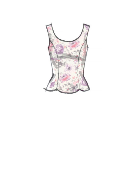 Oberteil-Schnittmuster - McCall's 8255