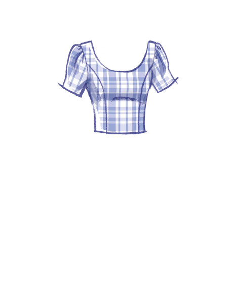 Oberteil-Schnittmuster - McCall's 8255