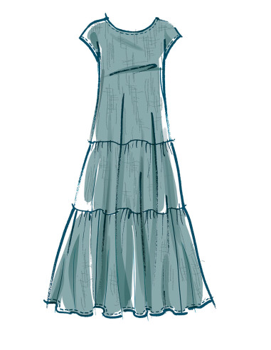 Kleider-Schnittmuster - McCall's 8214