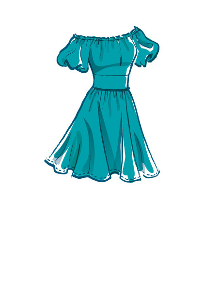 Kleider-Schnittmuster - McCall's 8211