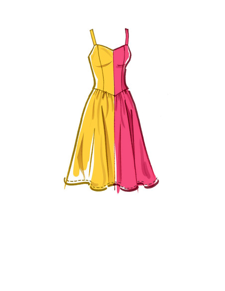 Kleid- und Overall-Schnittmuster - McCall's 8209