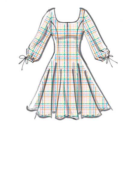 Kleider-Schnittmuster - McCall's 8196