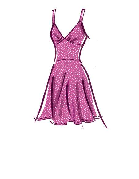 Kleider-Schnittmuster - McCall's 8195