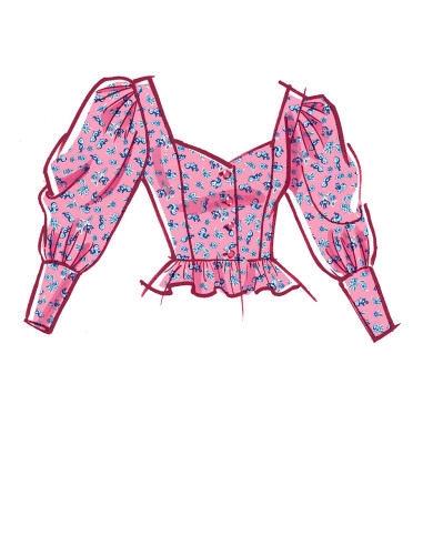 Oberteil-Schnittmuster - McCall's 8181