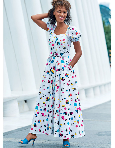 Kleid- und Gürtelmuster - McCall's 8177