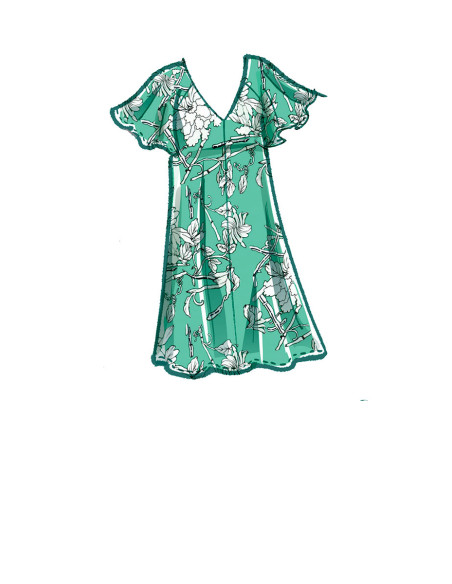 Kleid- und Overall-Schnittmuster - McCall's 8165