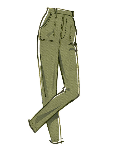 Jeans- und Latzhosenmuster - McCall's 8162