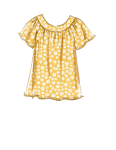 Muster für Oberteile, Kleider, Shorts und Hosen - McCall's 8158