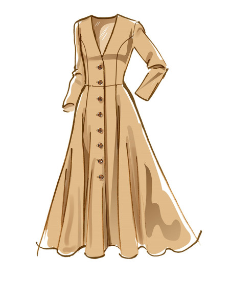 Mantelschnittmuster - McCall's 8156