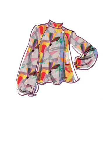 Oberteil-Schnittmuster - McCall's 8147