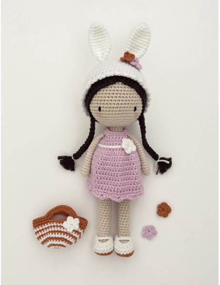 Les panoplies de Lulu à crocheter : Lulu fête les fleurs