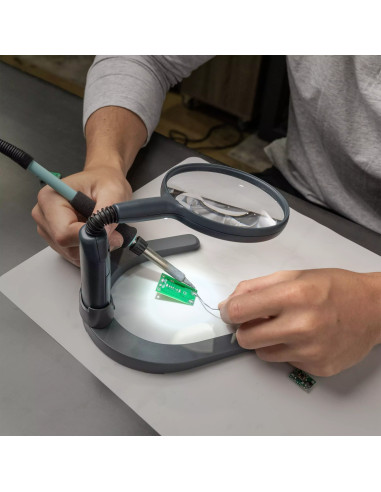 Lampe loupe de de bureau ultra lumineuse Carson Optical