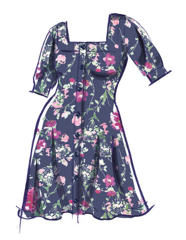 Kleider-Schnittmuster - McCall's 8435