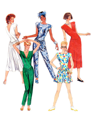 Vintage-Kleid Schnittmuster - McCall's 8500