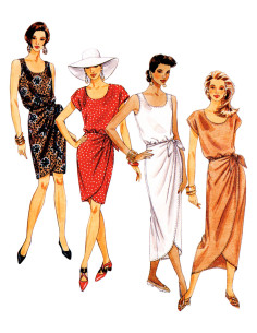 Vintage-Kleid-Schnittmuster - McCall's 8501