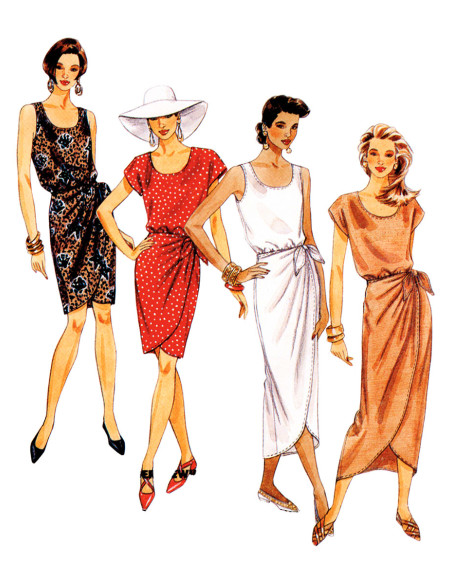 Vintage-Kleid-Schnittmuster - McCall's 8501