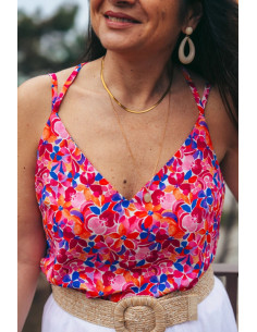 Tissu popeline de viscose Bloom - My Dress Made 2