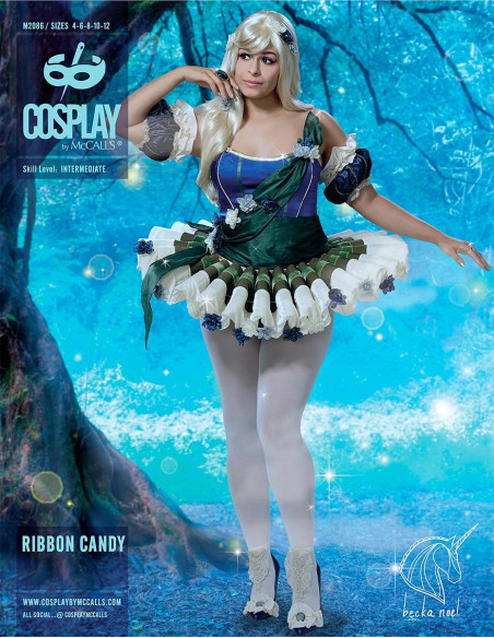 Cosplay-Muster Ribbon Candy - McCall's 2086