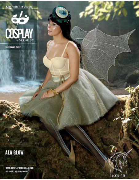 Cosplay-Muster Ala Glow - McCall's 2104