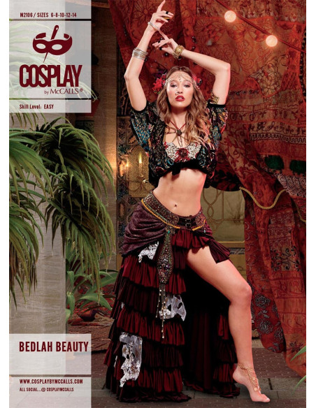 Cosplay-Schnittmuster Bedlah Beauty - McCall's 2106