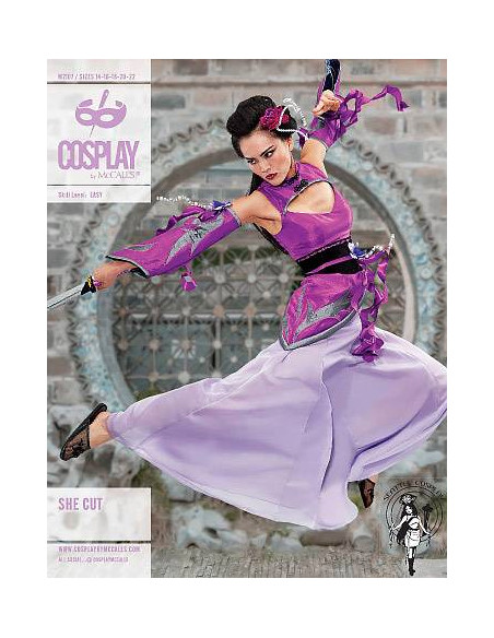 Cosplay-Schnittmuster She Cut - McCall's 2107